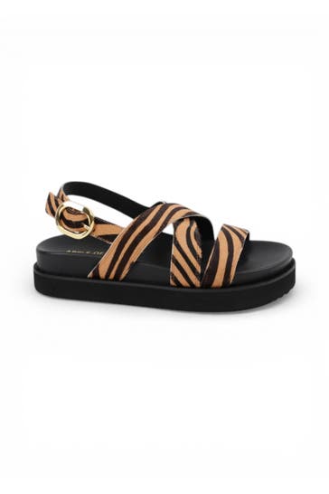 APPLE OF EDEN Sandalen REESE DK BEGE-BLACK