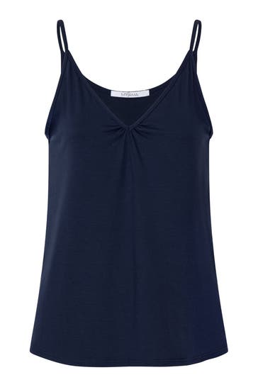 MYJAMA Top Ciara marineblau
