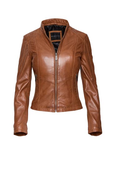 BUGATTI Lederjacke BULady-114 Cognac