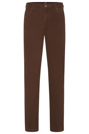 MEYER Chino kupfer Slim