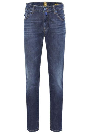 MEYER Jeans M5 Slim blau Straight