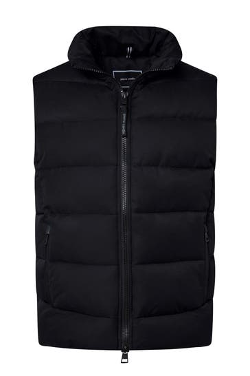 PIERRE CARDIN Weste Schwarz