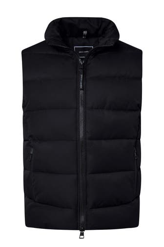 PIERRE CARDIN Weste Schwarz