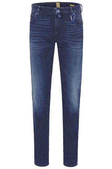 MEYER Jeans M5 Slim marine Slim