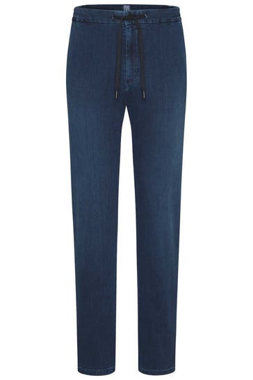 MEYER Jeans LOOSE marine Slim