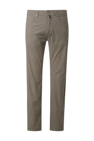 PIERRE CARDIN Chino Lyon Dark Earth Straight