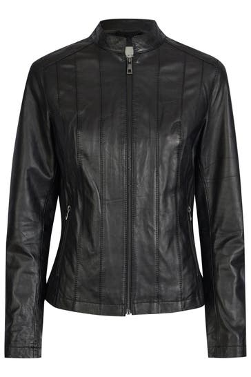 BUGATTI Lederjacke BULady-106 black