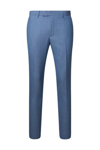 PIERRE CARDIN Stoffhose Ryan Blue bell Straight