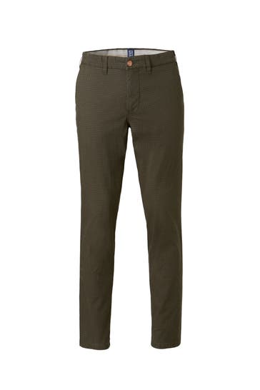 MEYER Chino M5 Chino 2-6190 Dunkelgruen Straight