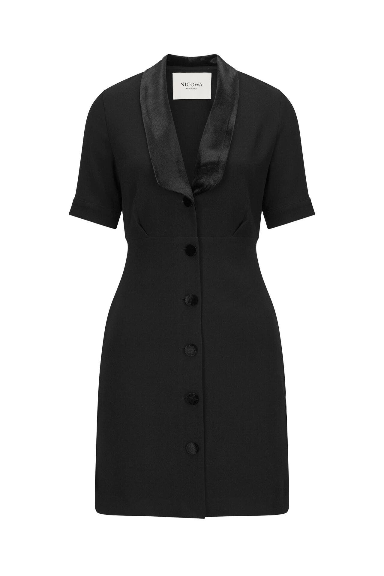 NICOWA Casual-Kleid AWINALA BLACK, Bild 1