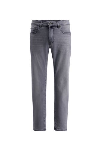 PIERRE CARDIN Jeans PC-Lyon light grey used whisker Tapered