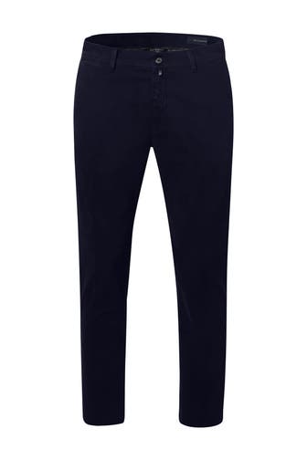 PIERRE CARDIN Chino Calais Navy Blazer Tapered