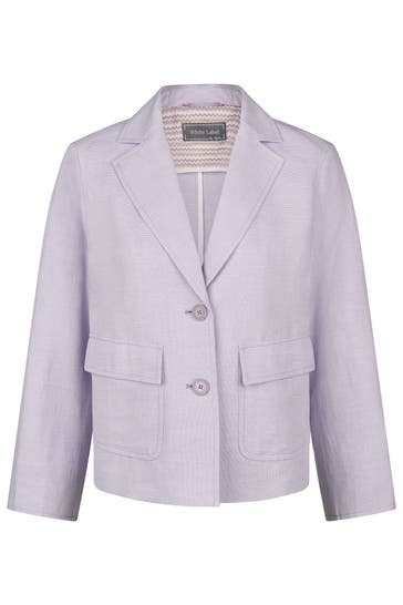 WHITE LABEL Blouson flieder