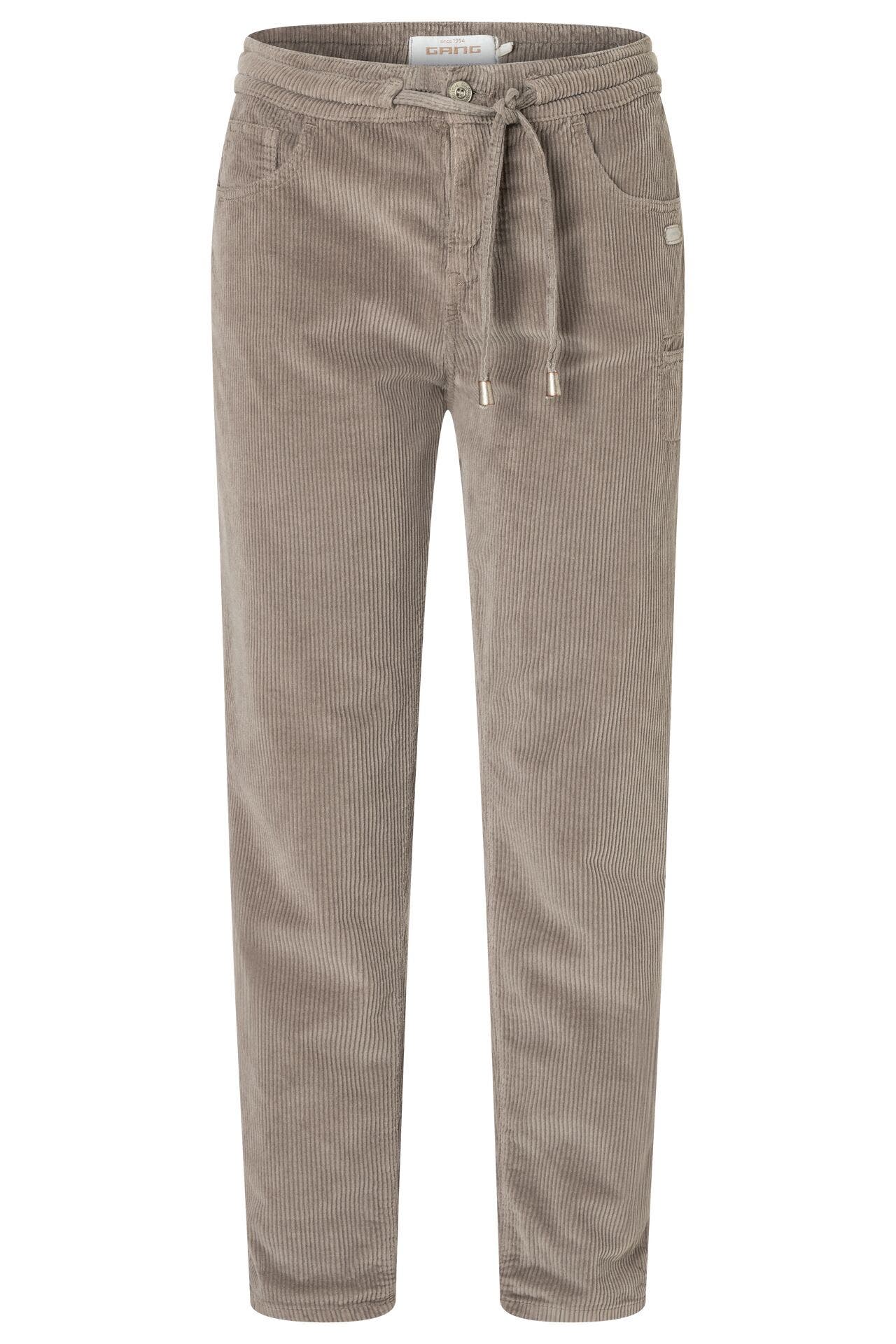 GANG Stoffhose 94AMELIE JOGGER light taupe Wide/ Loose Fit, Bild 1