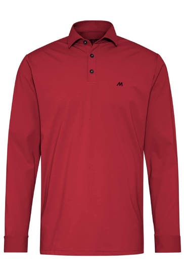 MEYER Polo-Shirt Bryson bordeau