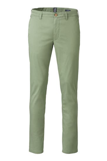 MEYER Chino M5 Chino grün Straight