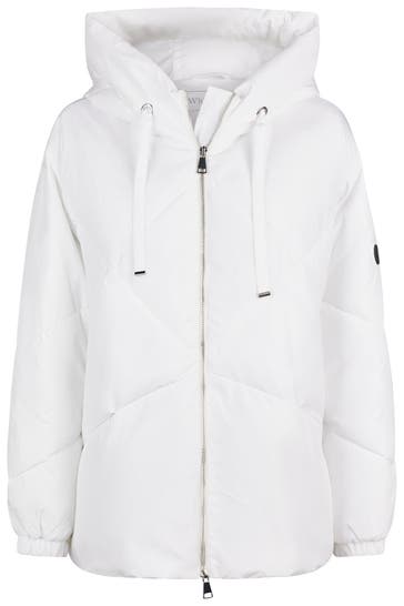 WHITE LABEL Sweatjacke weiß