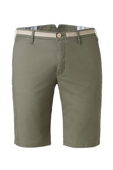 MMX Short PIMA BAUMWOLL BERMUDA olive Slim