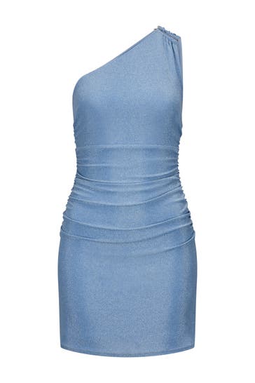 NICOWA Casual-Kleid DIOWIA MINI LIGHT BLUE