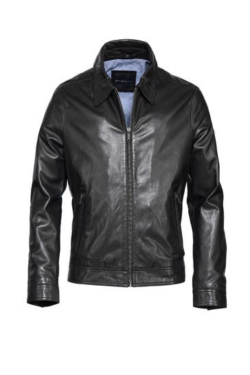 BUGATTI Lederjacke BULUCIANO Schwarz