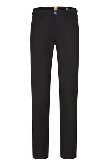 MEYER Stoffhose M5 Slim schwarz Slim