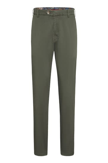 MEYER Chino Rio 2-3608 Dunkelgrün Straight