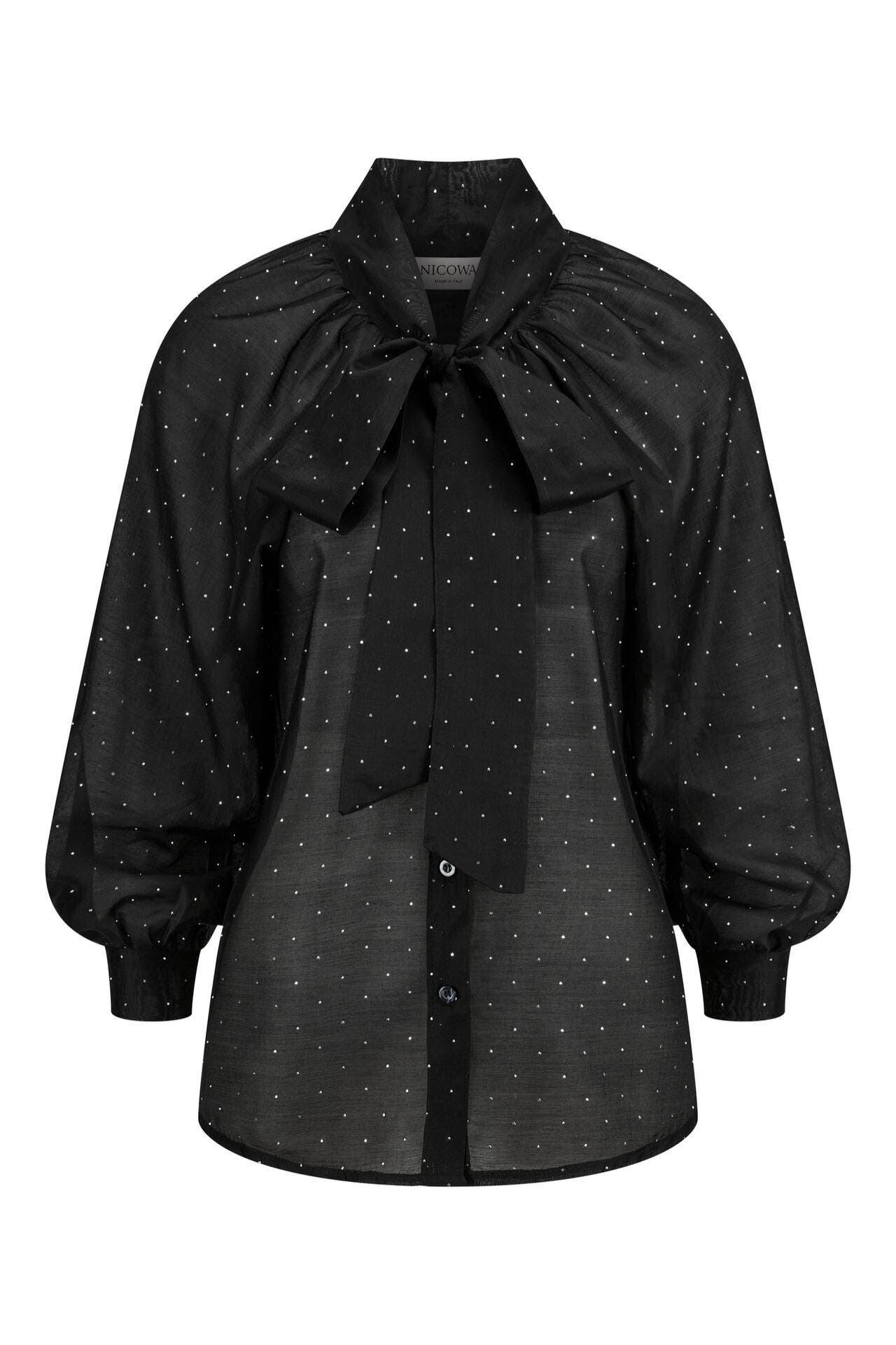 NICOWA Casual-Bluse FESTAWI BLACK, Bild 1