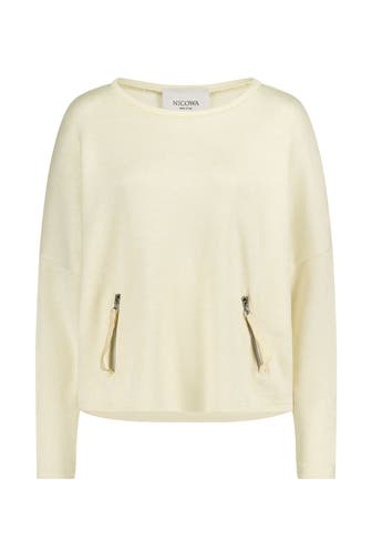 NICOWA Pullover LOGIWA WHITE