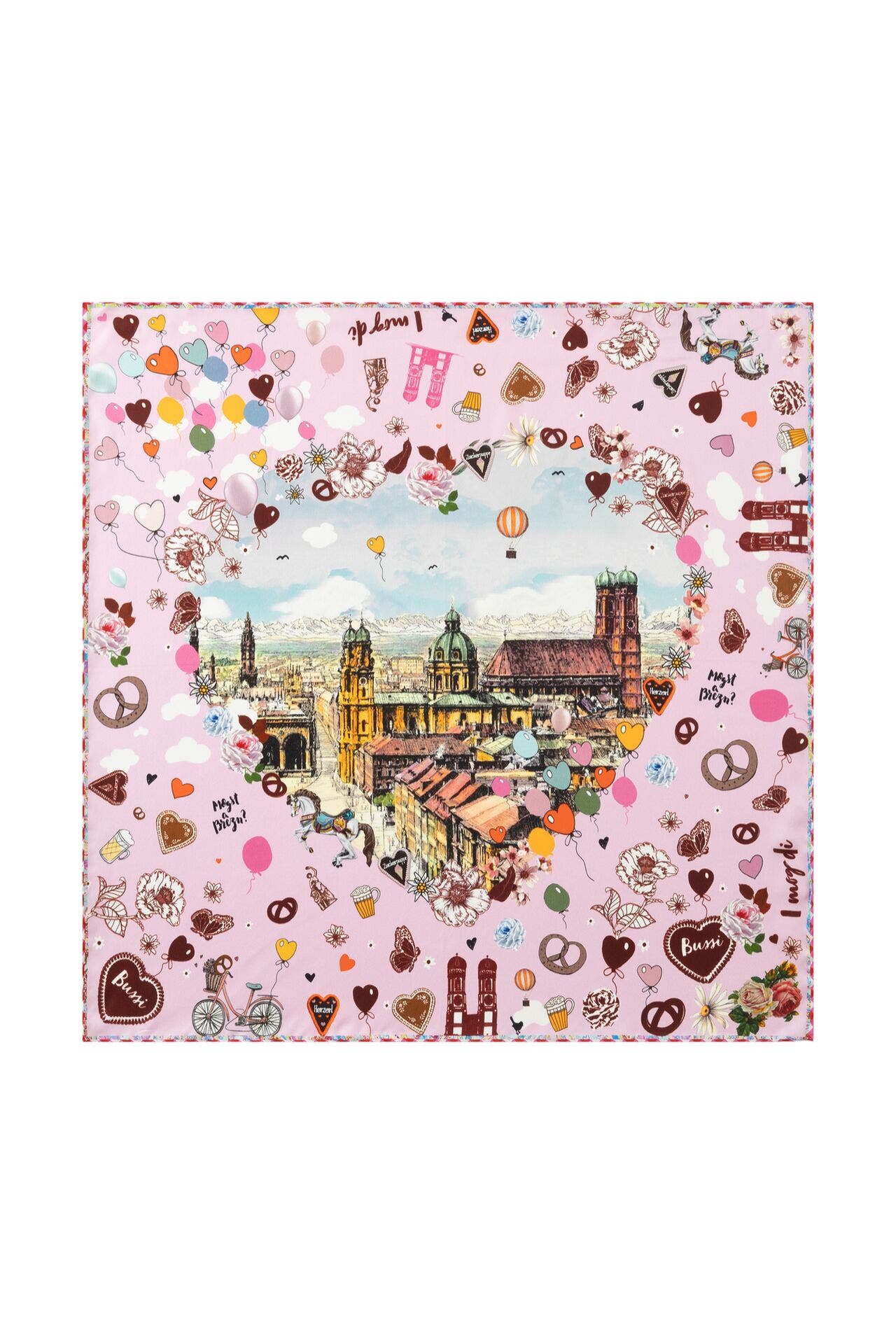 CODELLO Tuch rosa, Bild 1