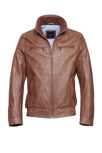 BUGATTI Lederjacke BUMATTEO Cognac