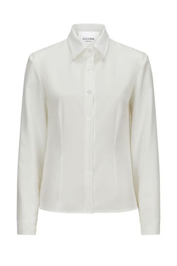 NICOWA Casual-Bluse CAMIWA WHITE