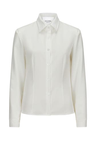 NICOWA Casual-Bluse CAMIWA WHITE