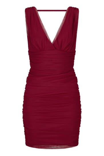 NICOWA Casual-Kleid TULLIWA dark berry