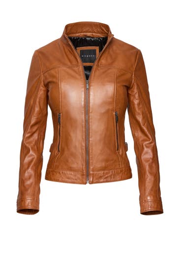 BUGATTI Lederjacke BULady-139 Cognac