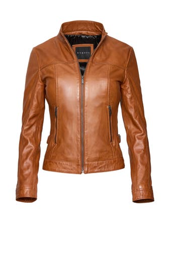 BUGATTI Lederjacke BULady-139 Cognac