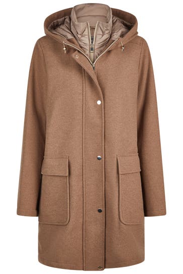 WHITE LABEL Parka braun