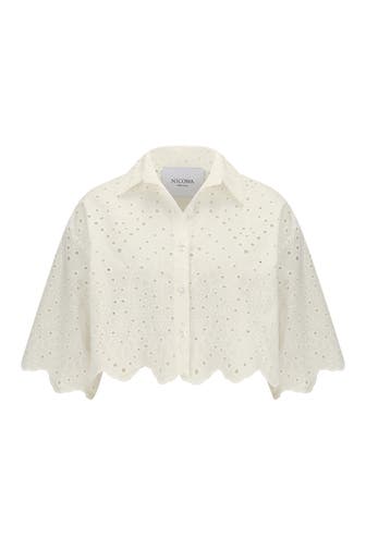 NICOWA Casual-Bluse FINALIWO WHITE