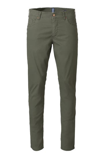 MEYER Chino M5 Slim oliv Slim