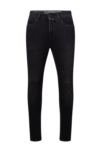 PIERRE CARDIN Jeans Lyon dark grey used Tapered
