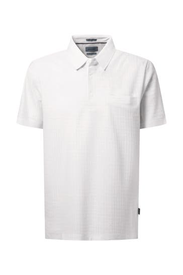 PIERRE CARDIN Polo-Shirt WeiÃŸ