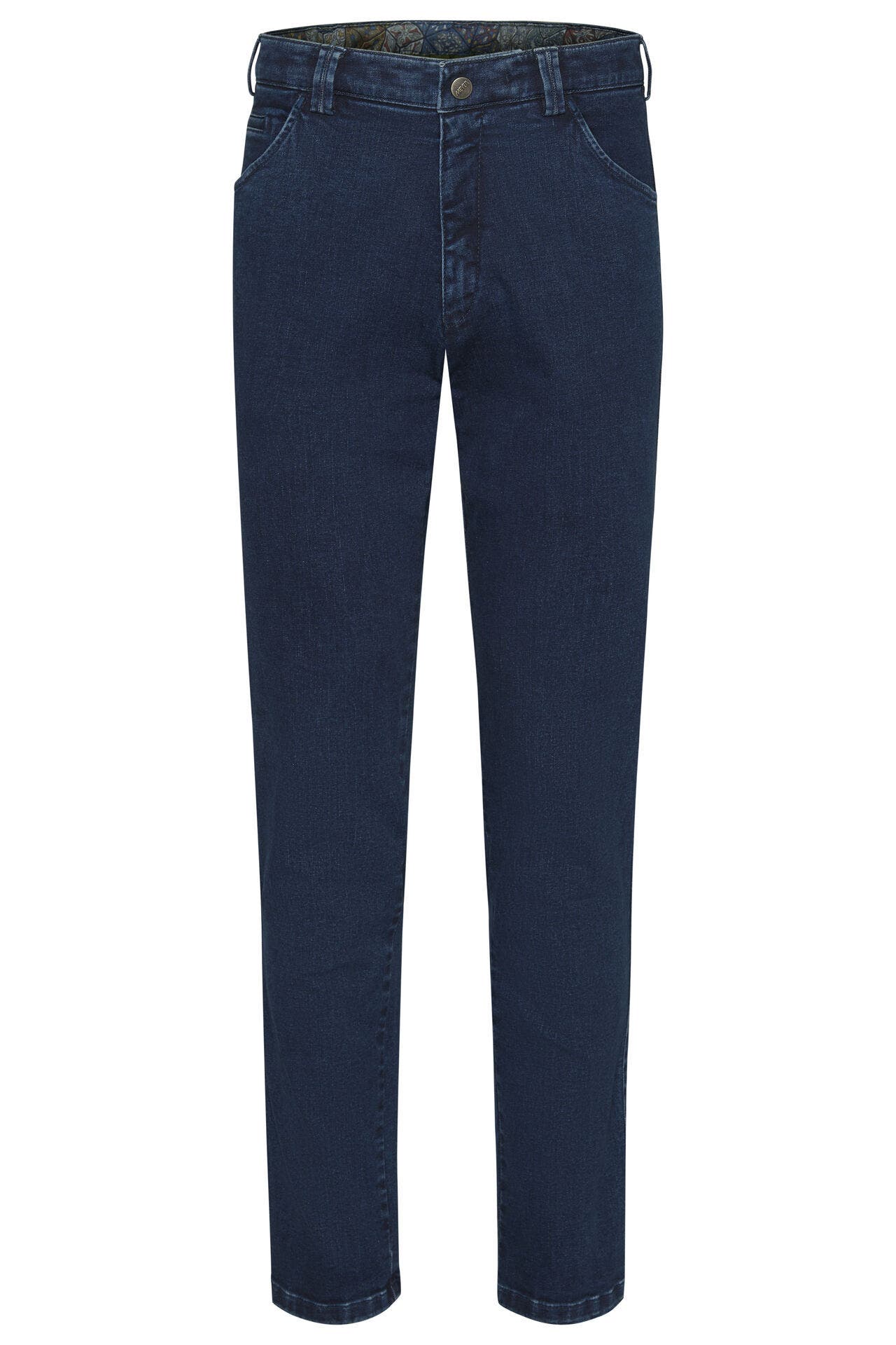 MEYER Chino DUBLIN Blue-Stone Straight, Bild 1