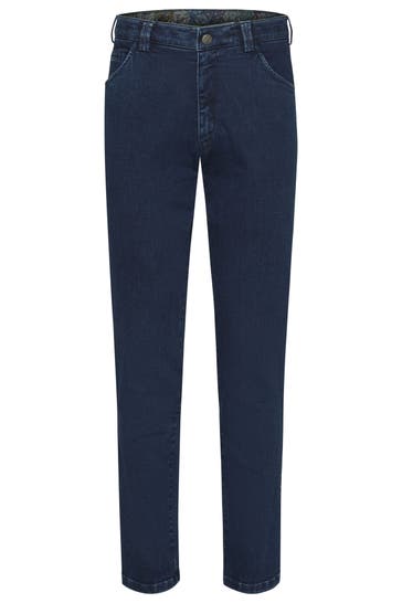 MEYER Chino DUBLIN Blue-Stone Straight