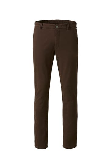 MEYER Chino BONN dunkelbraun Straight