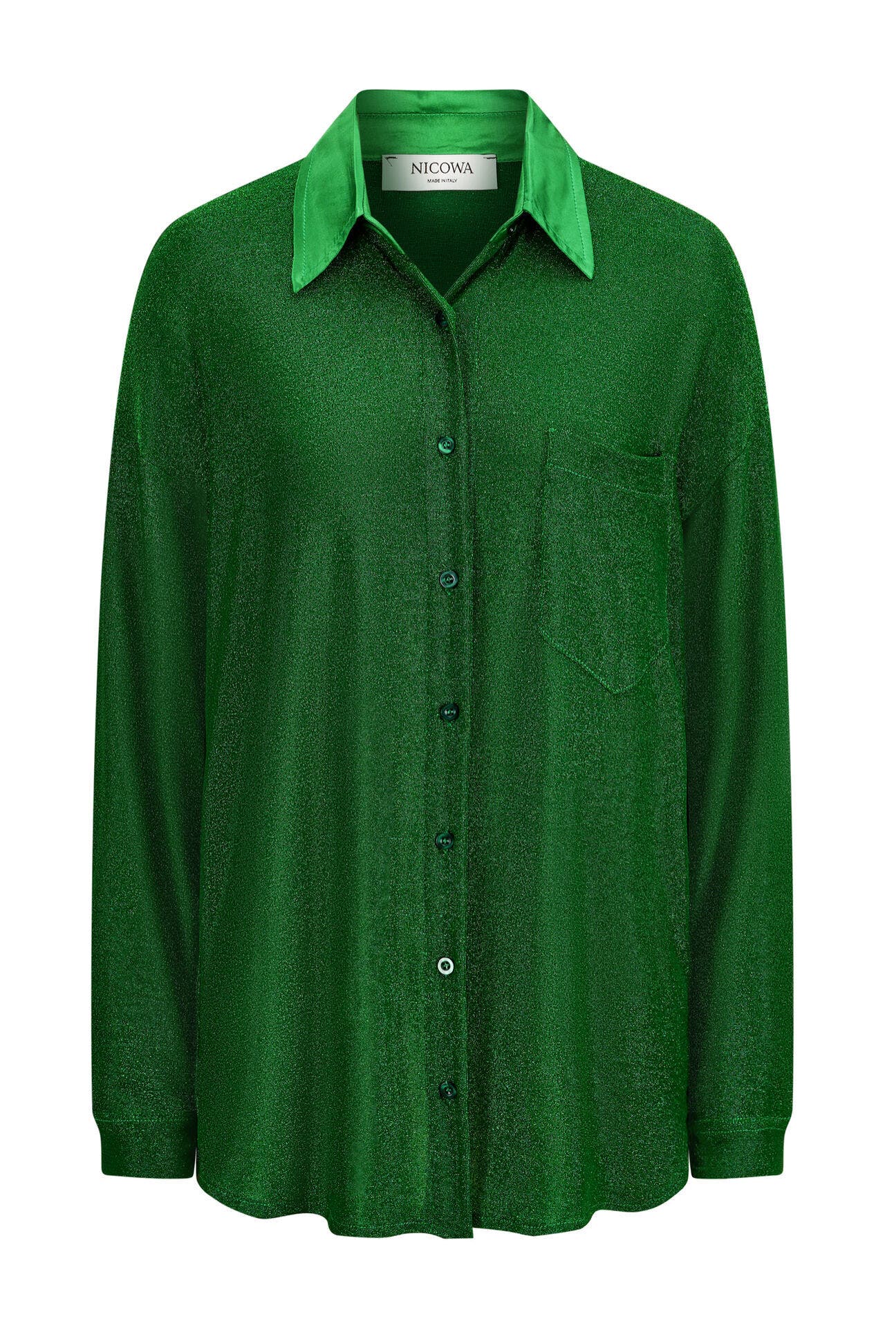 NICOWA Casual-Bluse LOPAWI GREEN, Bild 1