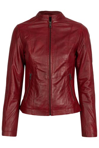 BUGATTI Lederjacke BULady-114 red