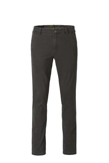 MEYER Chino BONN mittelgrau Straight