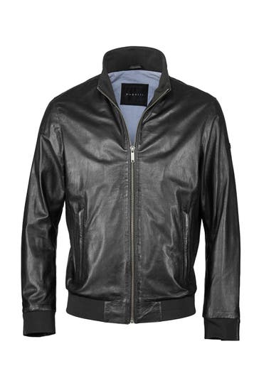 BUGATTI Lederjacke BUGIACOMO Schwarz