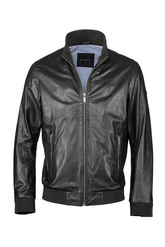 BUGATTI Lederjacke BUGIACOMO Schwarz
