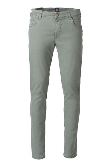 MEYER Jeans salbei Slim