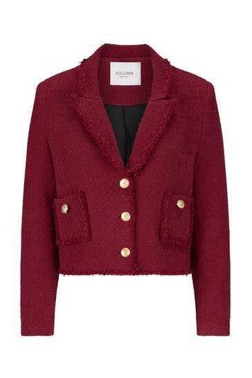 NICOWA Blouson BAGIWO dark berry